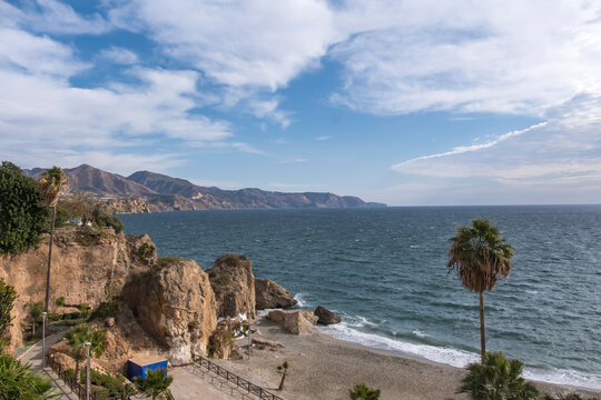 K&uuml;stenlandschaft bei Nerja, Andalusien