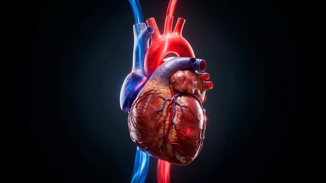 Human Heart Anatomy Animation