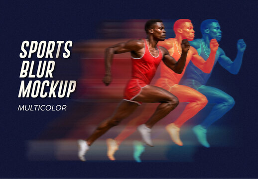 Sports Blur Mockup