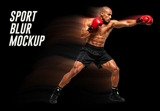 Sports Blur Mockup