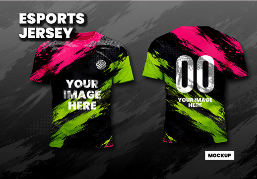 Esports Jersey Mockup