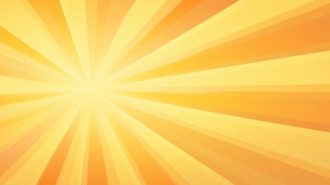 Radiating bright cartoon rays in warm tones create a fun and vibrant backdrop ideal for playful or energetic visual themes.