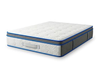 Obraz premium Comfortable Modern Mattress on a White Background.