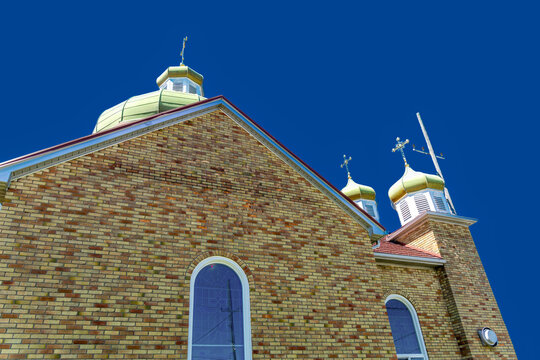 St. Stephen the Great and Nectarius Romanian Orthodox Church as seen on April 26 2026.