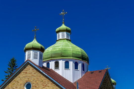 St. Stephen the Great and Nectarius Romanian Orthodox Church as seen on April 26 2026.