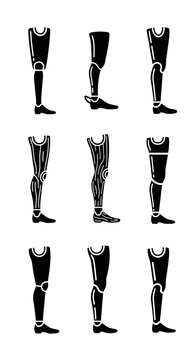 Prosthetic Leg Collection: Modern and Traditional Designs