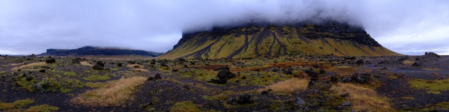 Basalt hills
