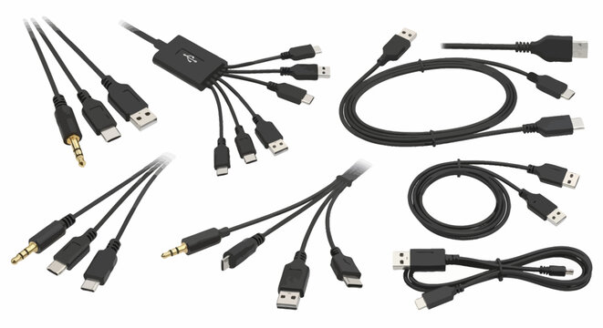 USB cables, adapters, connectors, and converters, electronic accessories, computer peripherals