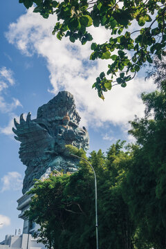 The newest Garuda Wisnu Kencana statue at the GWK (Garuda Wisnu Kencana) tourist location in Jimbaran, April 3, 2026, Bali, Indonesia