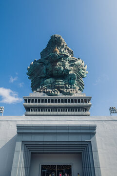 The newest Garuda Wisnu Kencana statue at the GWK (Garuda Wisnu Kencana) tourist location in Jimbaran, April 3, 2026, Bali, Indonesia