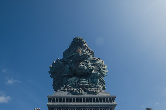 The newest Garuda Wisnu Kencana statue at the GWK (Garuda Wisnu Kencana) tourist location in Jimbaran, April 3, 2026, Bali, Indonesia
