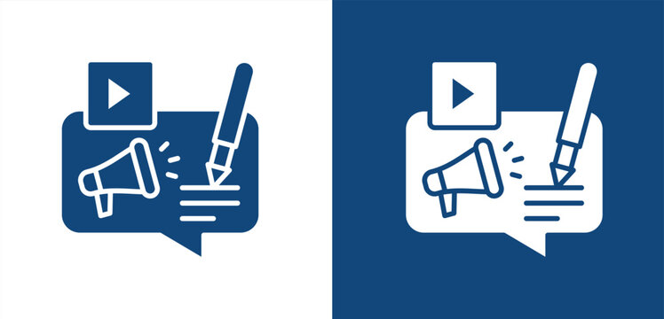 Target Audience icon, with light and dark.