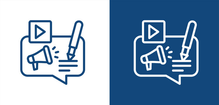 Target Audience icon, with light and dark.