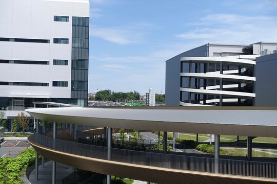 modern office building