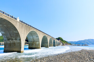 初夏の鹿の子大橋　鹿児島県薩摩川内市　 © M・H
