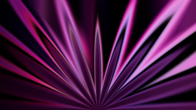 Abstract background with purple and pink light rays radiating from the bottom center