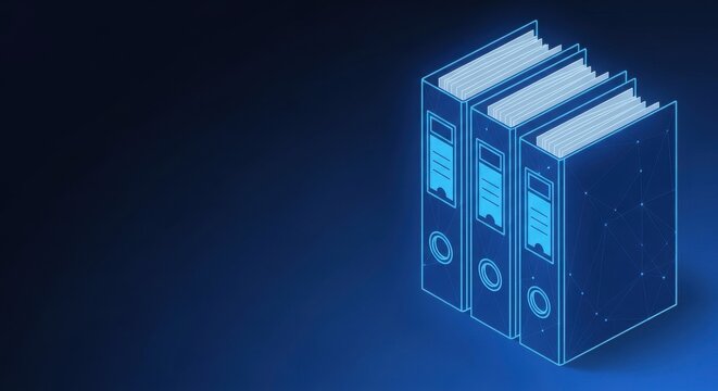 Digital Data Organization with Three Blue Binders in a Futuristic Networked Environment