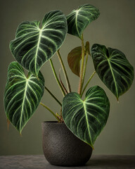 Philodendron Verrucosum plant © AntaRaya