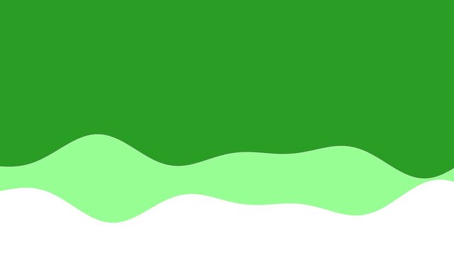 120 Wave Line Light Green 2Lines Normal Up A - Animated Background Loop