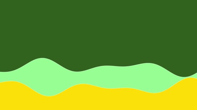 120 Wave Line Light Green 2Lines Normal Up B - Animated Background Loop