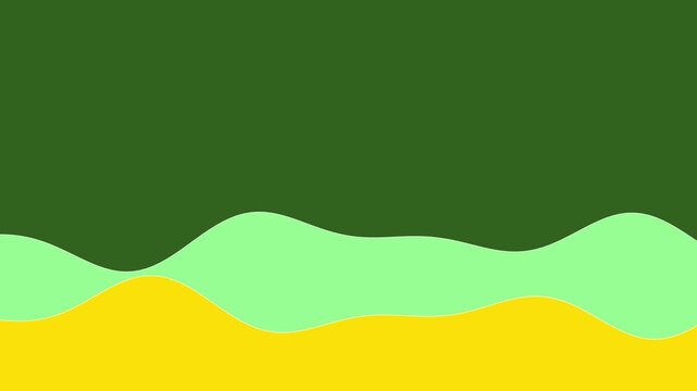 126 Wave Line Light Green 2Lines Fast Up B - Animated Background Loop