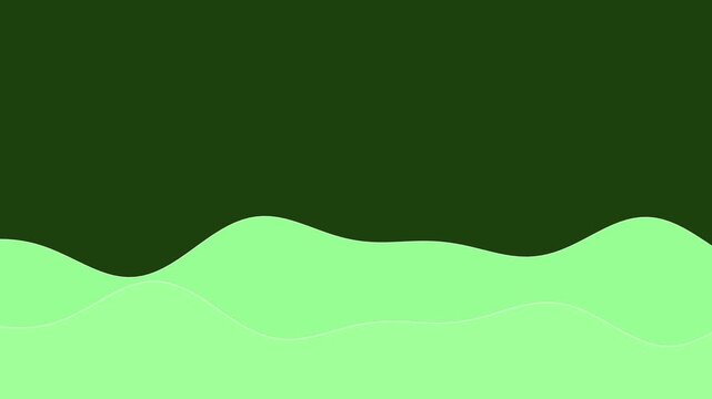 126 Wave Line Light Green 2Lines Fast Up C - Animated Background Loop