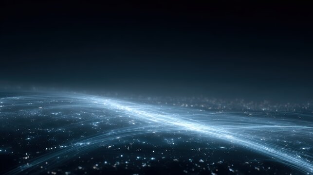 Global AI network connecting cities with glowing data lines across the planet