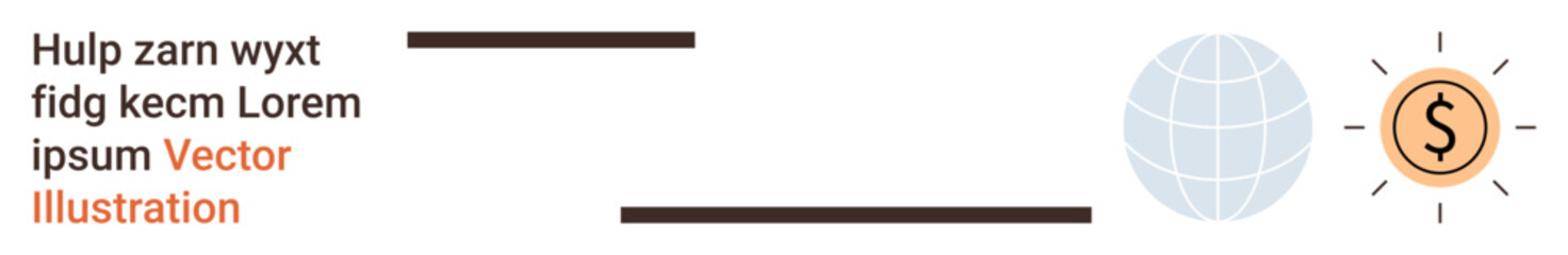 Obraz premium Finance, global economy, currency exchange, international trade, online payments, monetary policy. Globe and coin financial transactions. Finance and global economy concept