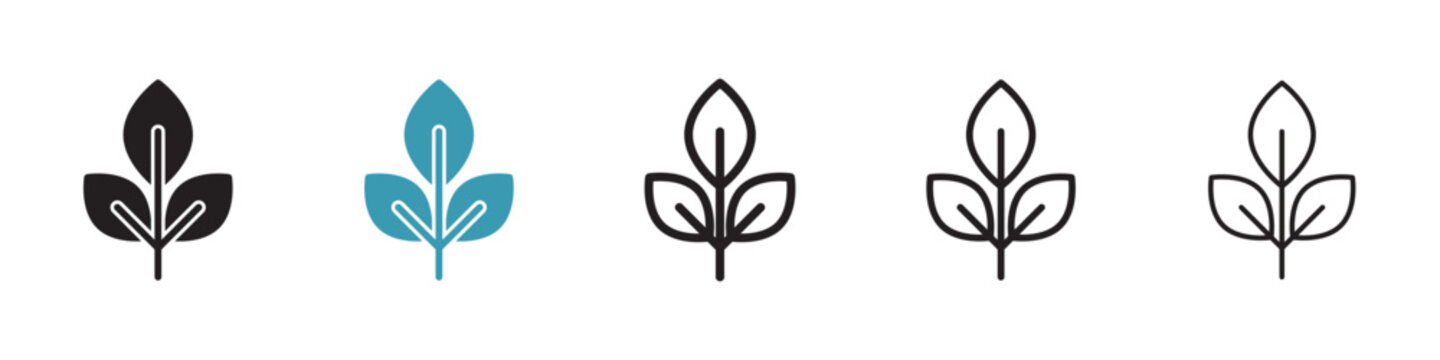Fibre icon in flat style. Basic vector symbol illustration