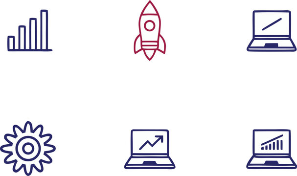 Startup Business Workspace Illustration. Small Business Office Scene Design. Entrepreneur Workplace Concept Illustration. Corporate Startup Team Scene. Modern Business Management Illustration.