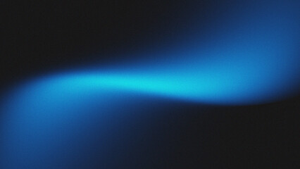 Glowing Blue Abstract Shape, Dark Grainy Black blue Backgound Blue Silk Waves Background with Carbon Fiber Texture – with Soft Light Glow   © Ahmed Afridi