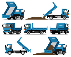 dump truck_B_set © nopnop