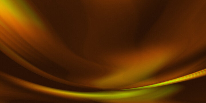 Abstract gold and orange background with a subtle smoky color transition, soft, sweeping parabolic curves