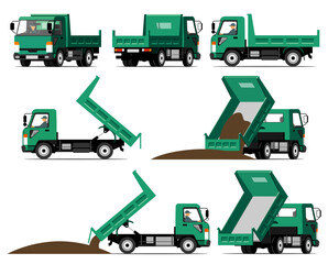 dump truck_G_set © nopnop