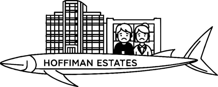Hoffman Estates Urban Fish Metaphor