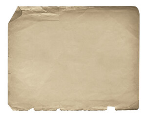 Obraz premium Vintage Crumpled Paper Background Texture Design