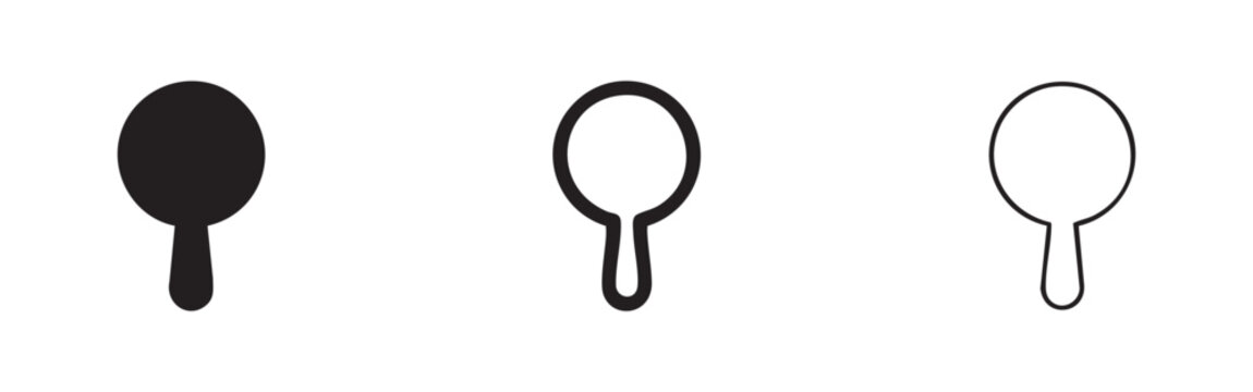 Spring roll icons: solid, outline, and line art.