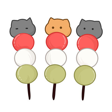 Cute Tanghulu PNG Illustration