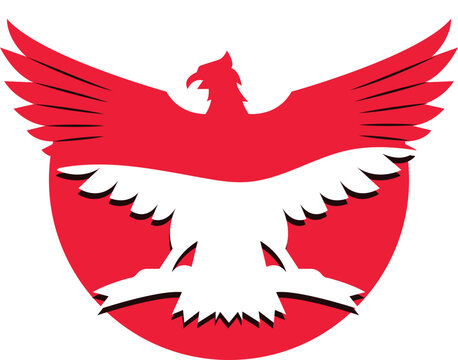 Garuda Bird Indonesia Sumpah Pemuda Day Illustration