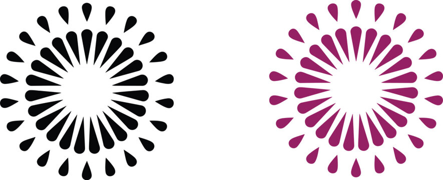 Hispanic Heritage Month Promotional Banner Element. Purple Floral Solid Vector Illustration.