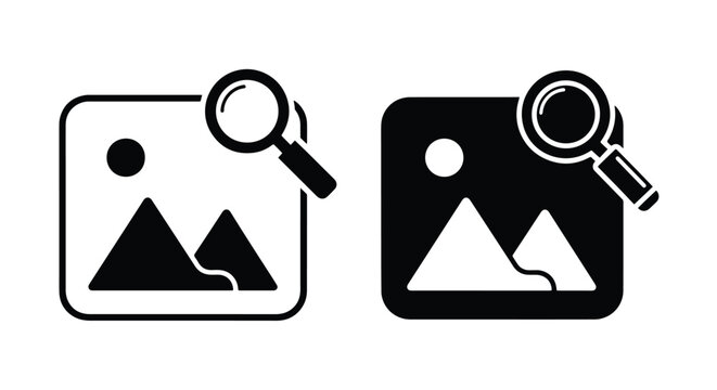 Global waste management recycle icon - Clipart, sticker - icon set - Line and glyph solid icon and logo template 