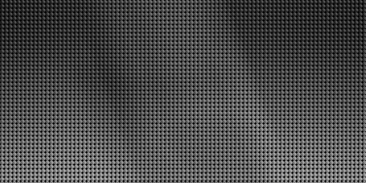 Monochrome abstract background of metallic circular pattern