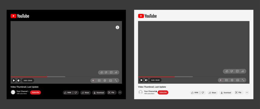YouTube Mockup Pack 2026 &ndash; Next-Gen Social Media Template Set