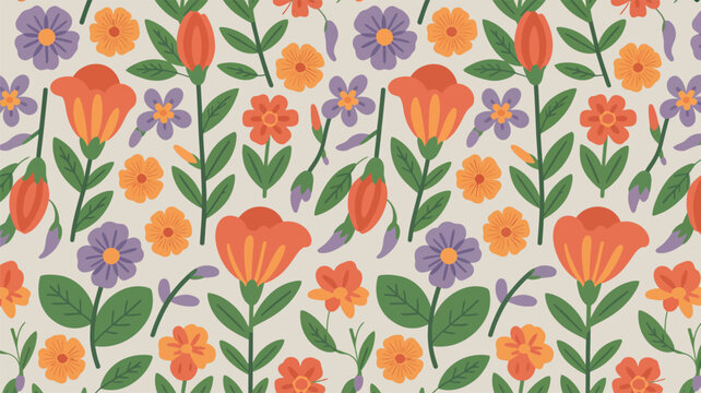 seamless floral pattern