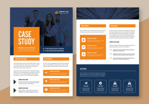 Case Study Template Layout