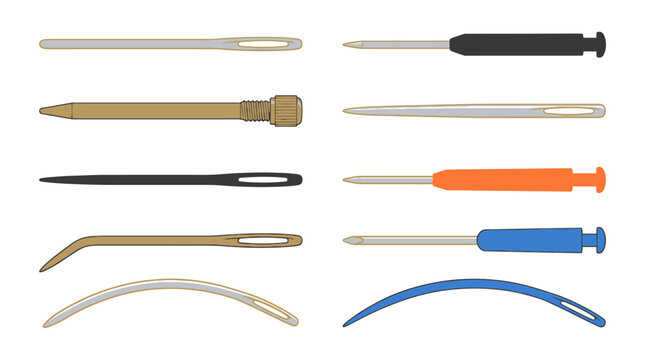 Paracord Fid Lacing Needles for Survival Bracelet Weaving and Tactical Knotting