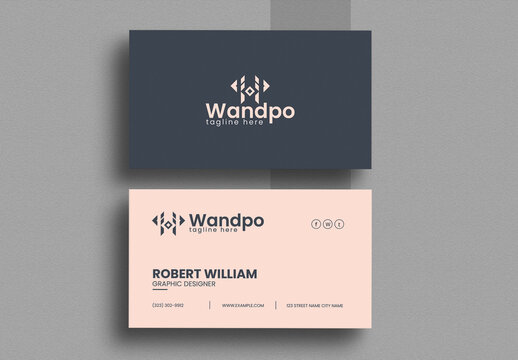 Business Card Layout