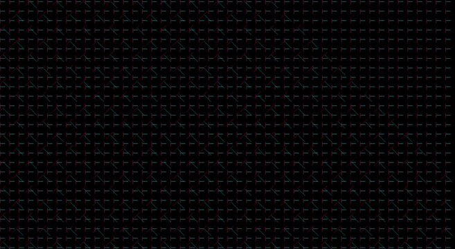 Abstract digital data grid background, with glowing red, and blue animation