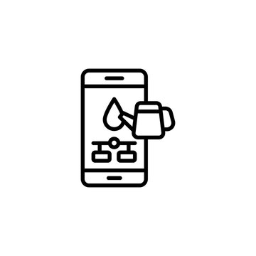 Smart Gardening Mobile Application Icon