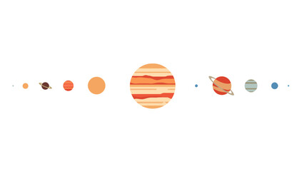 Planets in our solar system. © Abitha